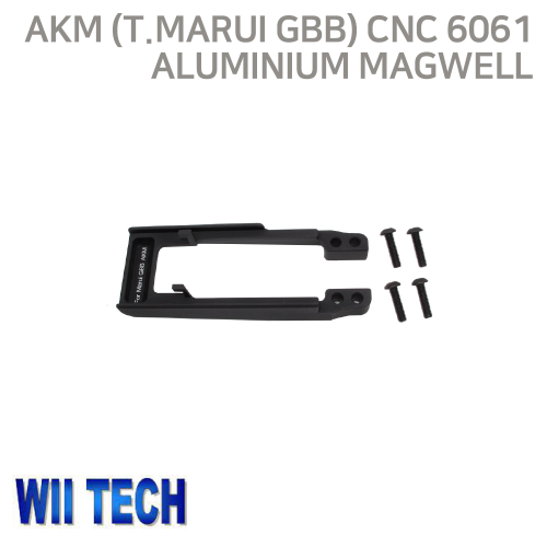 [WII TECH] AKM (T.Marui GBB) CNC 6061 Aluminium Magwell