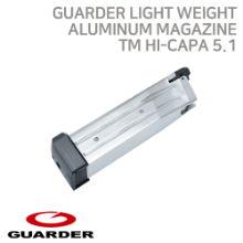 [Guarder] Light Weight Aluminum Magazine For MARUI HI-CAPA 5.1 (Silver)